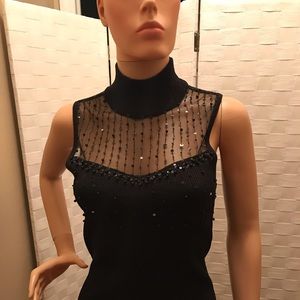 Cable & Gauge Black Sleeveless Top